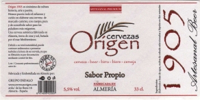 Origen 1905