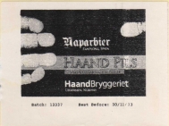Naparbier & Haand - Haand Pils