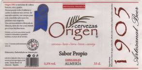 Origen 1905