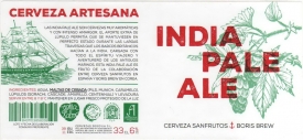 Sanfrutos & Boris - india Pale Ale
