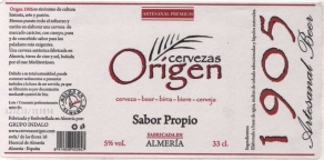 Origen 1905