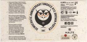 Vacaloura & Aloumiña - Democratic Anniversary Smoked Rye Brown Porter