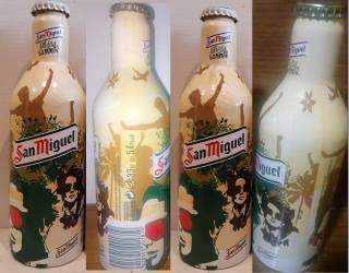 San Miguel. R-4126. Enjoy Summer. Caducidad Noviembre 2014. 33cl.