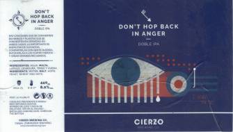 DON´T HOP BACK IN ANGER