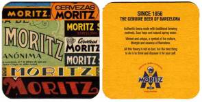 Diferente a MOR068. Dice Cervezas Moritz